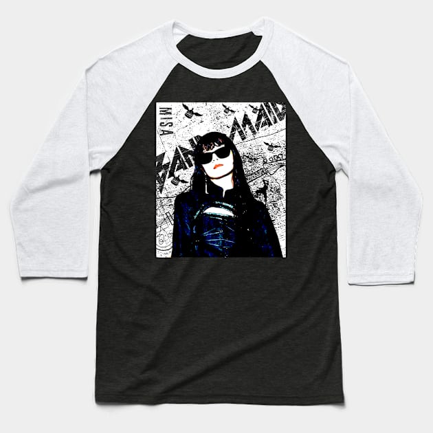 Band Maid - Misa Baseball T-Shirt by Daz Art & Designs